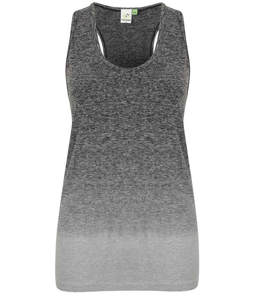 Tombo Ladies Seamless Fade Out Vest in by Tombo — Custom branded clothing by Print Press, featuring premium embroidery produced in our specialist print lab in the UK.