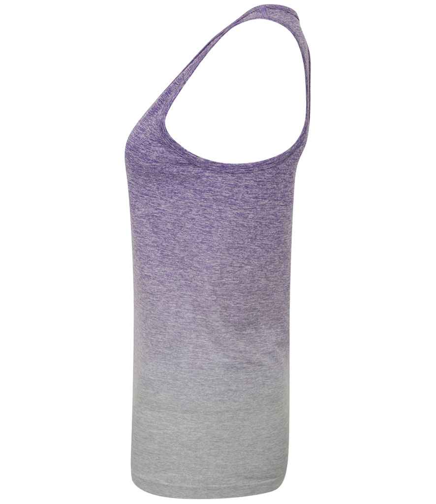 Tombo Ladies Seamless Fade Out Vest in by Tombo — Custom branded clothing by Print Press, featuring premium embroidery produced in our specialist print lab in the UK.