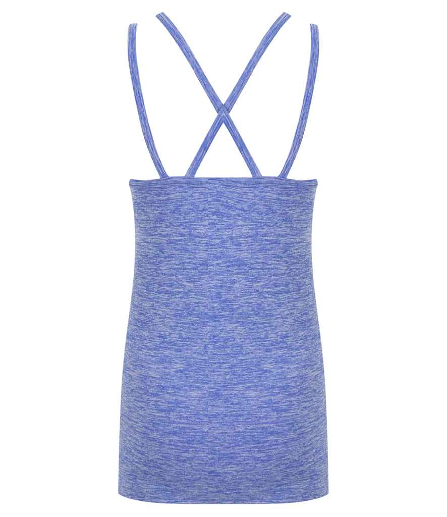 Tombo Ladies Seamless Strappy Vest in by Tombo — Custom branded clothing by Print Press, featuring premium embroidery produced in our specialist print lab in the UK.