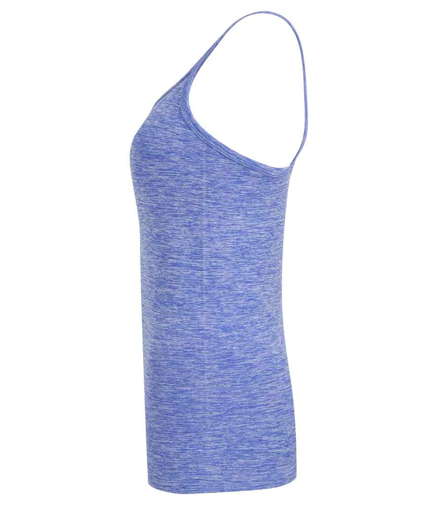 Tombo Ladies Seamless Strappy Vest in by Tombo — Custom branded clothing by Print Press, featuring premium embroidery produced in our specialist print lab in the UK.