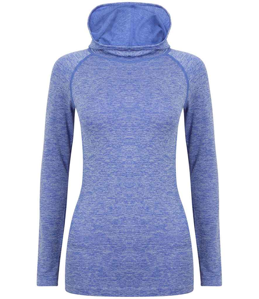 Tombo Ladies Seamless Hoodie in by Tombo — Custom branded clothing by Print Press, featuring premium embroidery produced in our specialist print lab in the UK.