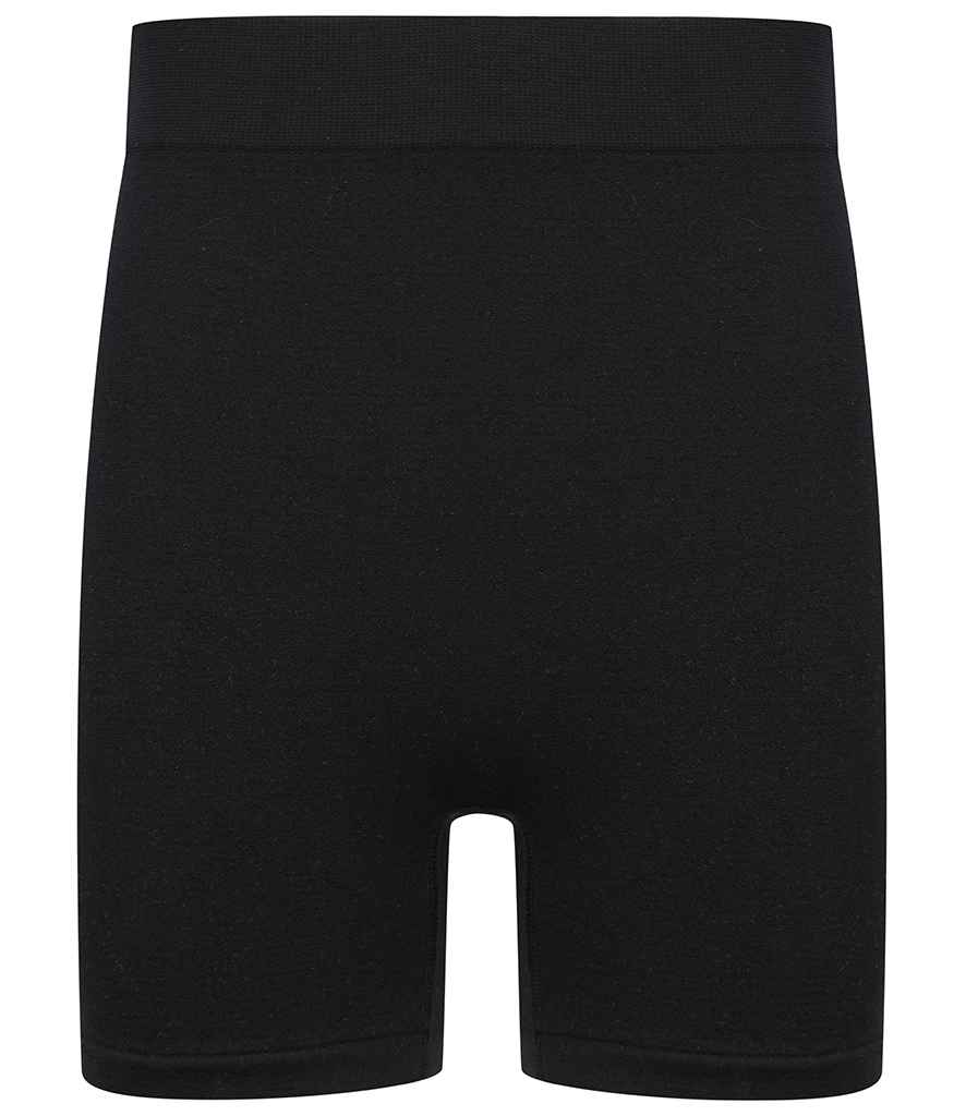 Tombo Kids Seamless Shorts in Black by Tombo — Custom branded clothing by Print Press, featuring premium embroidery produced in our specialist print lab in the UK.