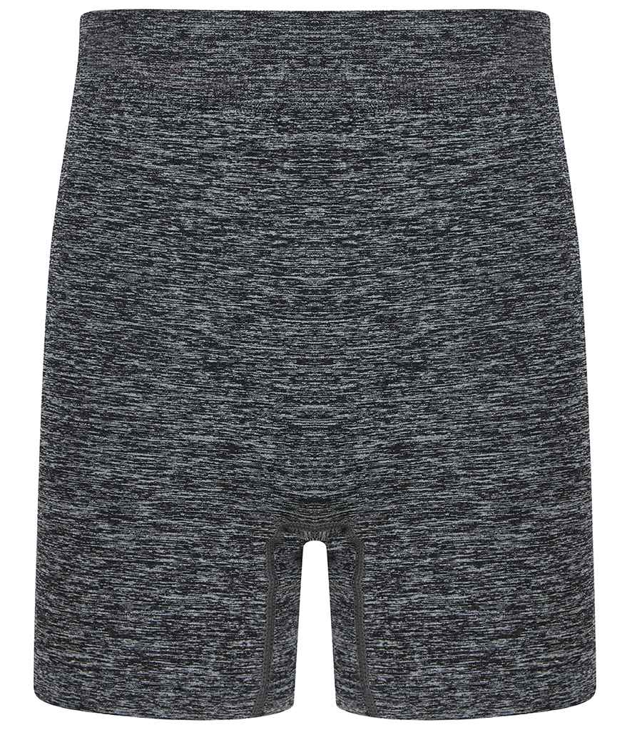 Tombo Kids Seamless Shorts in Dark Grey Marl by Tombo — Custom branded clothing by Print Press, featuring premium embroidery produced in our specialist print lab in the UK.