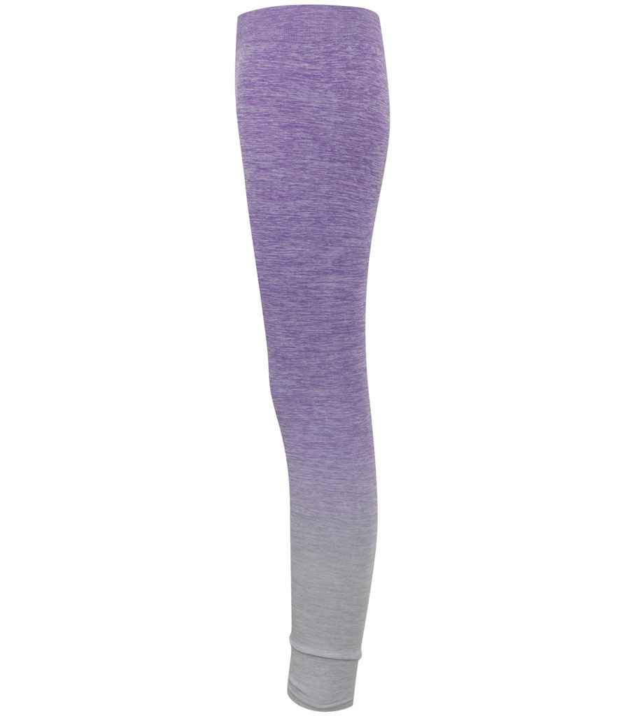 Tombo Kids Seamless Fade Out Leggings in by Tombo — Custom branded clothing by Print Press, featuring premium embroidery produced in our specialist print lab in the UK.