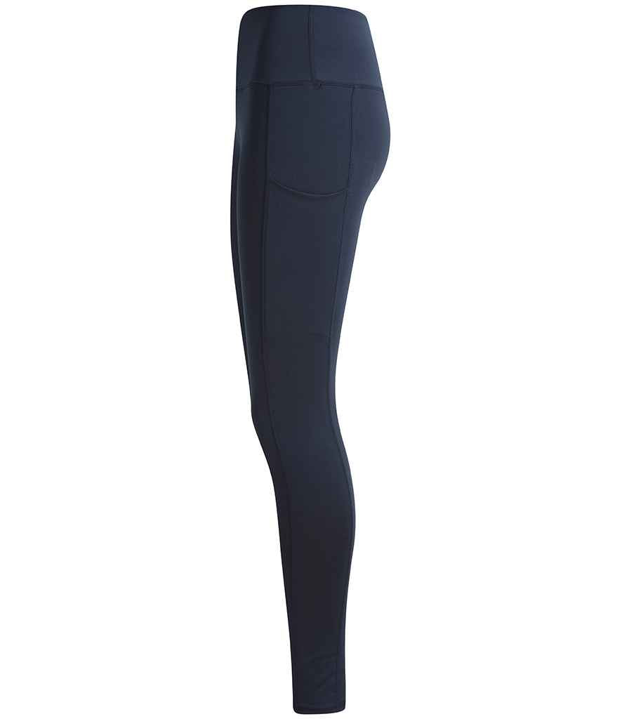 Tombo Ladies Core Pocket Leggings in by Tombo — Custom branded clothing by Print Press, featuring premium embroidery produced in our specialist print lab in the UK.
