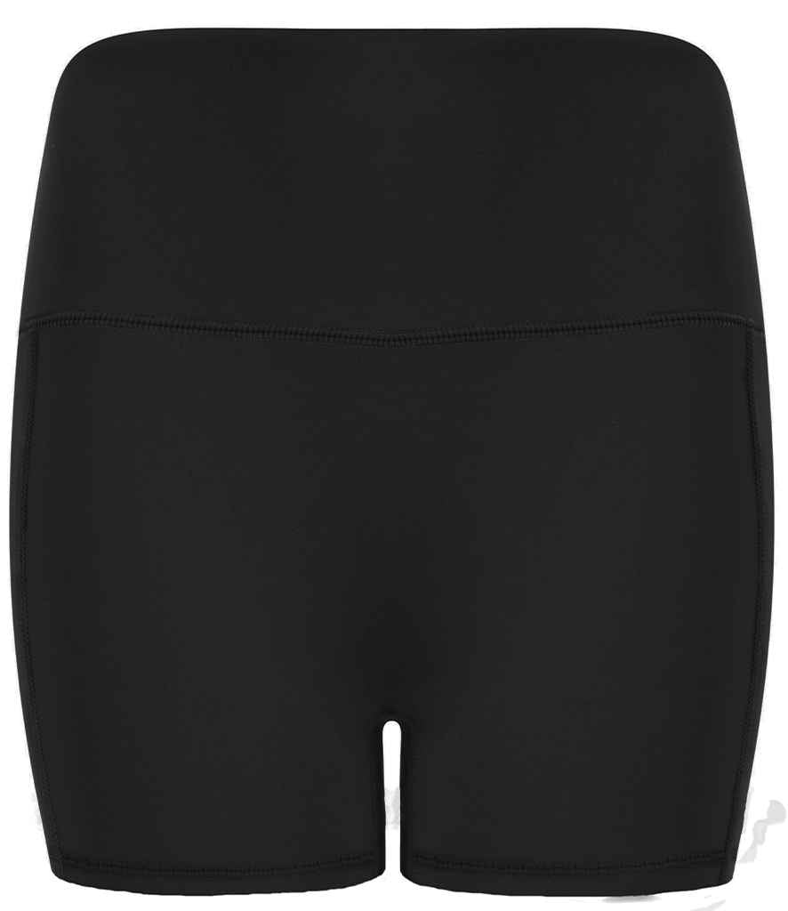 Tombo Ladies Pocket Shorts in Black by Tombo — Custom branded clothing by Print Press, featuring premium embroidery produced in our specialist print lab in the UK.