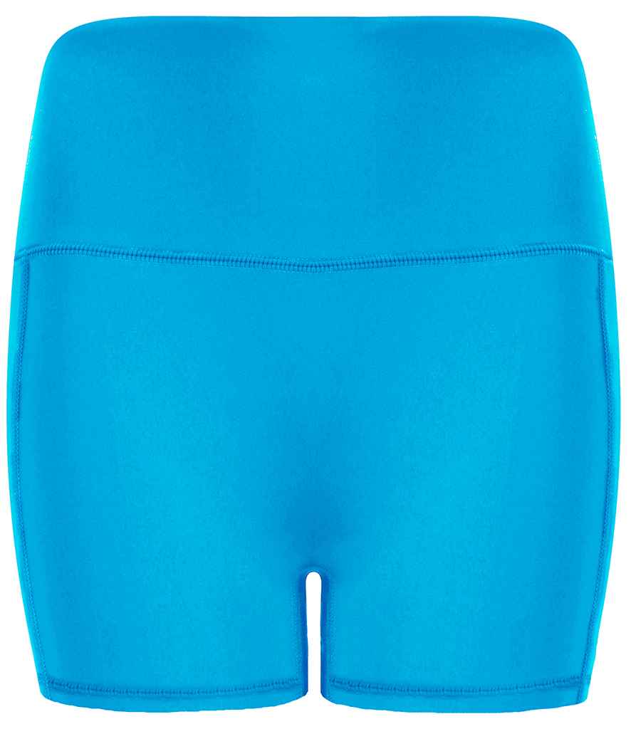 Tombo Ladies Pocket Shorts in Turquoise Blue by Tombo — Custom branded clothing by Print Press, featuring premium embroidery produced in our specialist print lab in the UK.