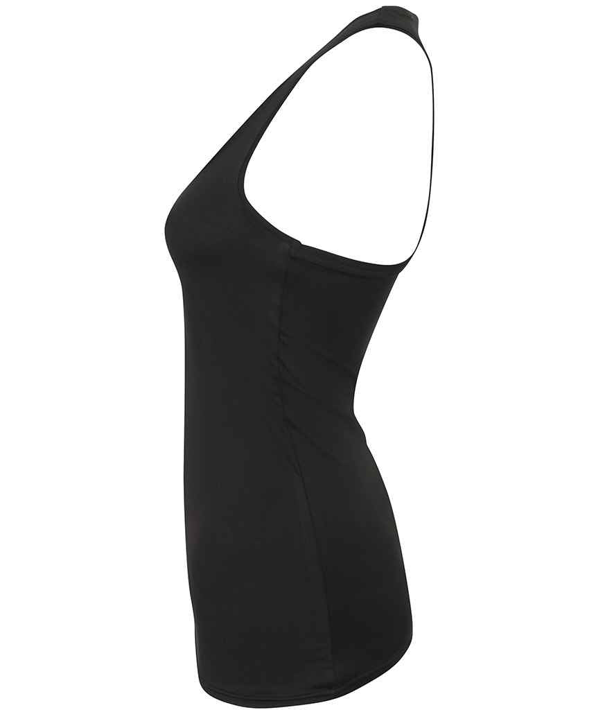Tombo Ladies Racer Back Vest in by Tombo — Custom branded clothing by Print Press, featuring premium embroidery produced in our specialist print lab in the UK.
