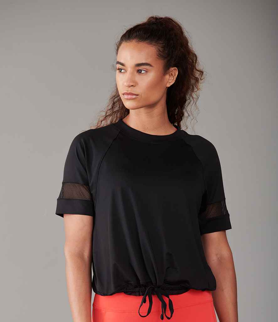 Tombo Ladies Over T-Shirt in Black by Tombo — Custom branded clothing by Print Press, featuring premium embroidery produced in our specialist print lab in the UK.