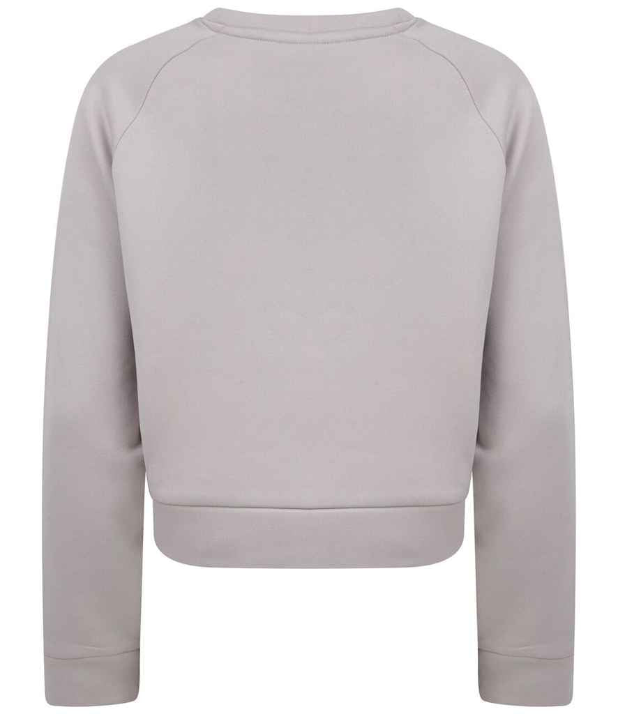 Tombo Ladies Cropped Sweatshirt in by Tombo — Custom branded clothing by Print Press, featuring premium embroidery produced in our specialist print lab in the UK.