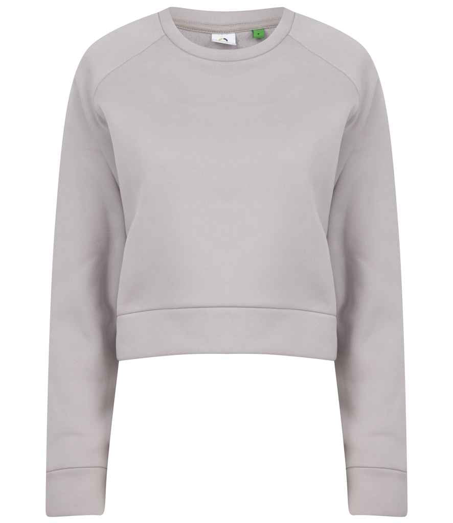 Tombo Ladies Cropped Sweatshirt in by Tombo — Custom branded clothing by Print Press, featuring premium embroidery produced in our specialist print lab in the UK.