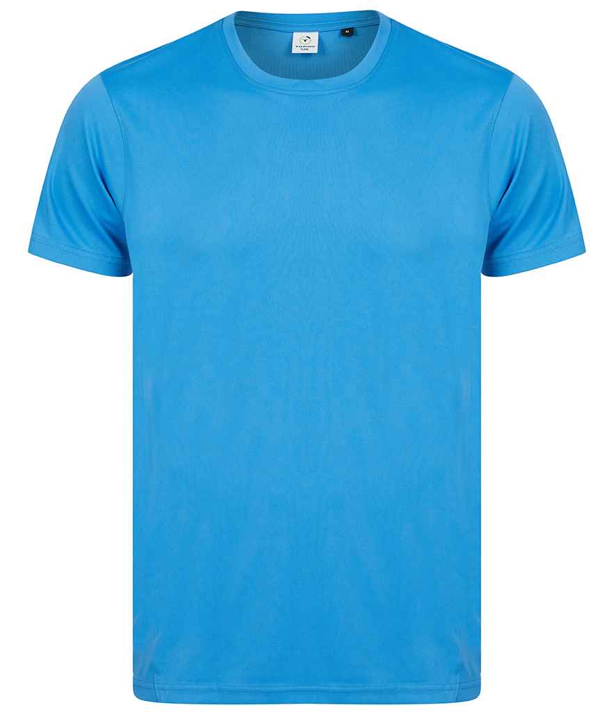 Tombo Unisex Recycled Performance T-Shirt in Olympus Blue by Tombo — Custom branded clothing by Print Press, featuring premium embroidery produced in our specialist print lab in the UK.