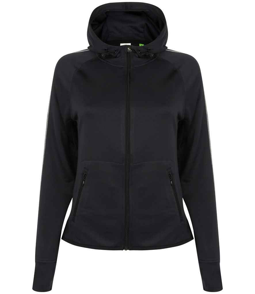 Tombo Ladies Lightweight Running Hoodie in by Tombo — Custom branded clothing by Print Press, featuring premium embroidery produced in our specialist print lab in the UK.