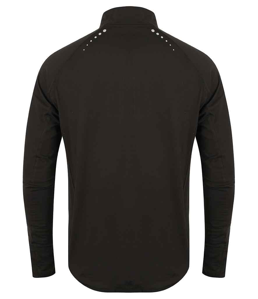 Tombo Long Sleeve Zip Neck Performance Top in by Tombo — Custom branded clothing by Print Press, featuring premium embroidery produced in our specialist print lab in the UK.