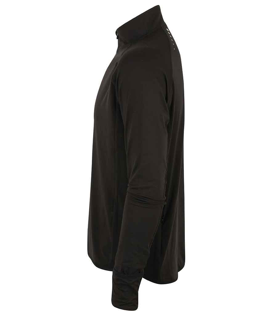 Tombo Long Sleeve Zip Neck Performance Top in by Tombo — Custom branded clothing by Print Press, featuring premium embroidery produced in our specialist print lab in the UK.