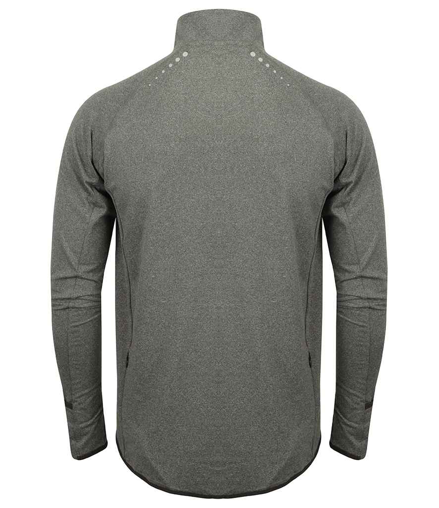 Tombo Long Sleeve Zip Neck Performance Top in by Tombo — Custom branded clothing by Print Press, featuring premium embroidery produced in our specialist print lab in the UK.