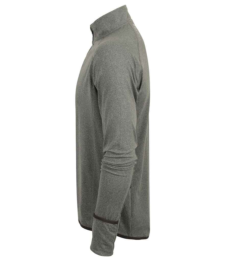 Tombo Long Sleeve Zip Neck Performance Top in by Tombo — Custom branded clothing by Print Press, featuring premium embroidery produced in our specialist print lab in the UK.