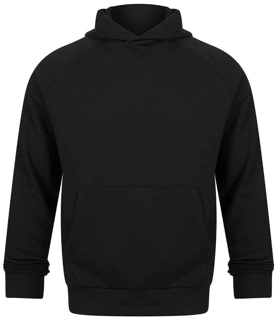 Tombo Unisex Athleisure Hoodie in Black by Tombo — Custom branded clothing by Print Press, featuring premium embroidery produced in our specialist print lab in the UK.