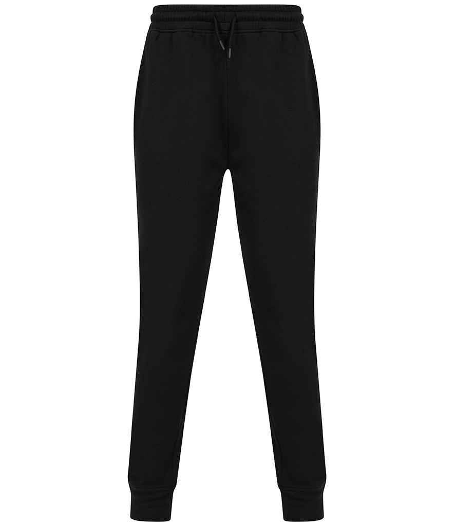 Tombo Unisex Athleisure Joggers in Black by Tombo — Custom branded clothing by Print Press, featuring premium embroidery produced in our specialist print lab in the UK.