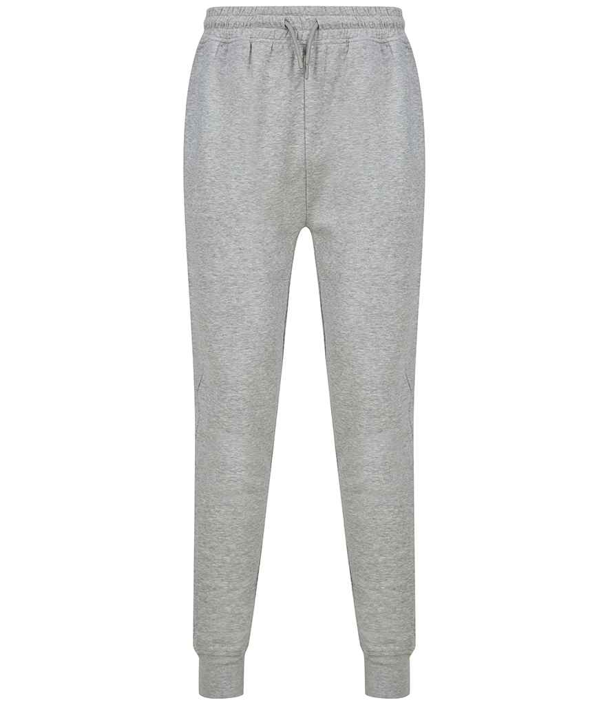 Tombo Unisex Athleisure Joggers in Heather Grey by Tombo — Custom branded clothing by Print Press, featuring premium embroidery produced in our specialist print lab in the UK.