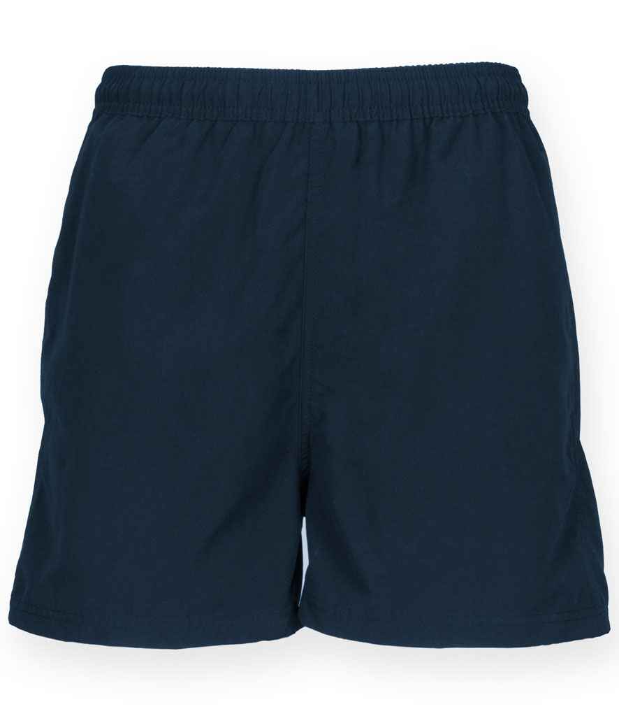 Tombo Active Track Shorts in Navy by Tombo — Custom branded clothing by Print Press, featuring premium embroidery produced in our specialist print lab in the UK.