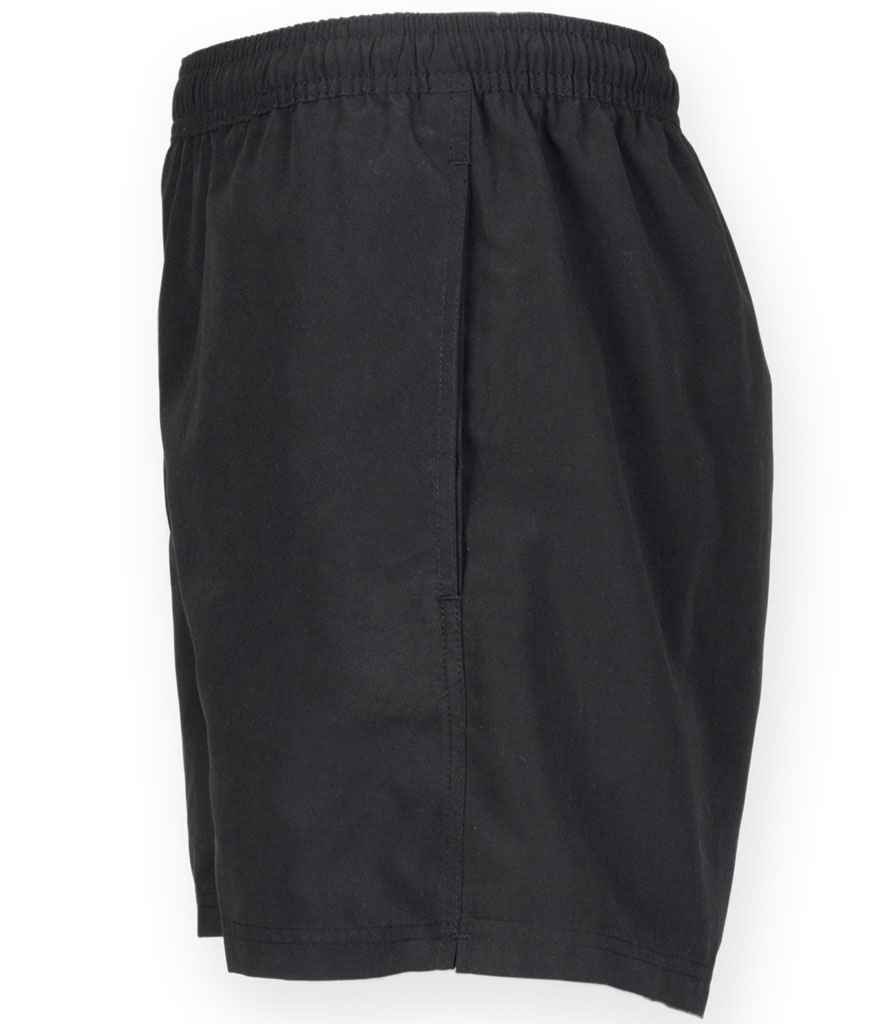 Tombo Kids Active Track Shorts in by Tombo — Custom branded clothing by Print Press, featuring premium embroidery produced in our specialist print lab in the UK.
