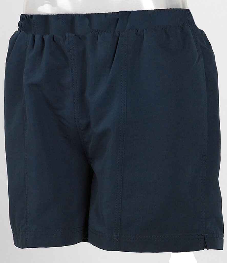 Tombo Ladies All Purpose Shorts in Navy by Tombo — Custom branded clothing by Print Press, featuring premium embroidery produced in our specialist print lab in the UK.