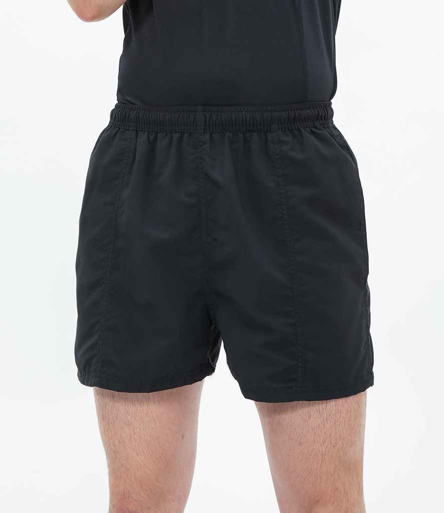 Tombo All Purpose Mesh Lined Shorts in by Tombo — Custom branded clothing by Print Press, featuring premium embroidery produced in our specialist print lab in the UK.