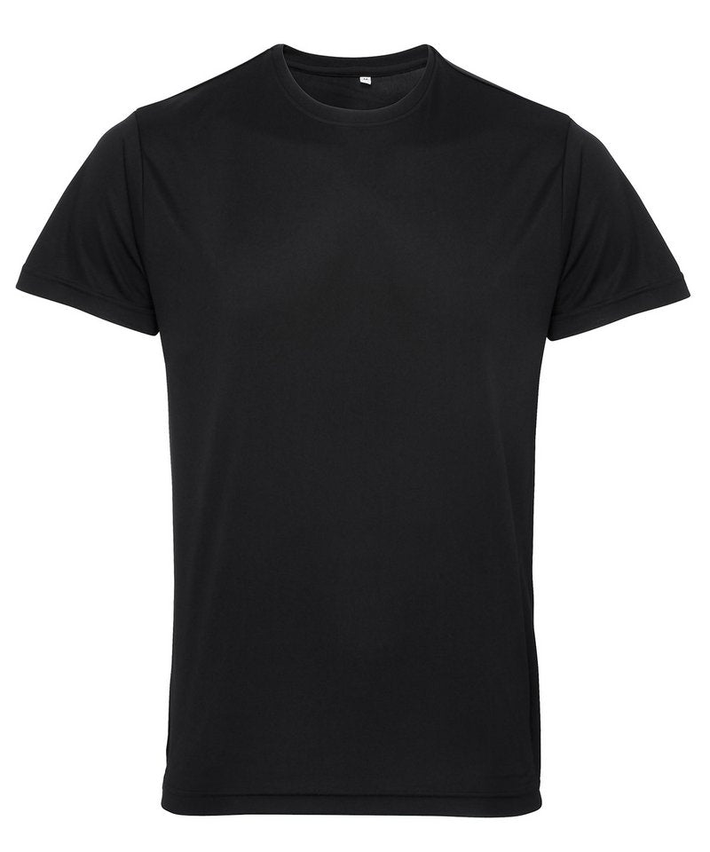 Tridri Performance T-Shirt - (2nd Colours) in Black by TriDri — Custom branded clothing by Print Press, featuring premium embroidery produced in our specialist print lab in the UK.