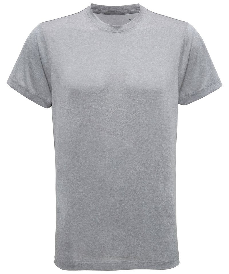 Tridri Performance T-Shirt in Silver Melange by TriDri — Custom branded clothing by Print Press, featuring premium embroidery produced in our specialist print lab in the UK.