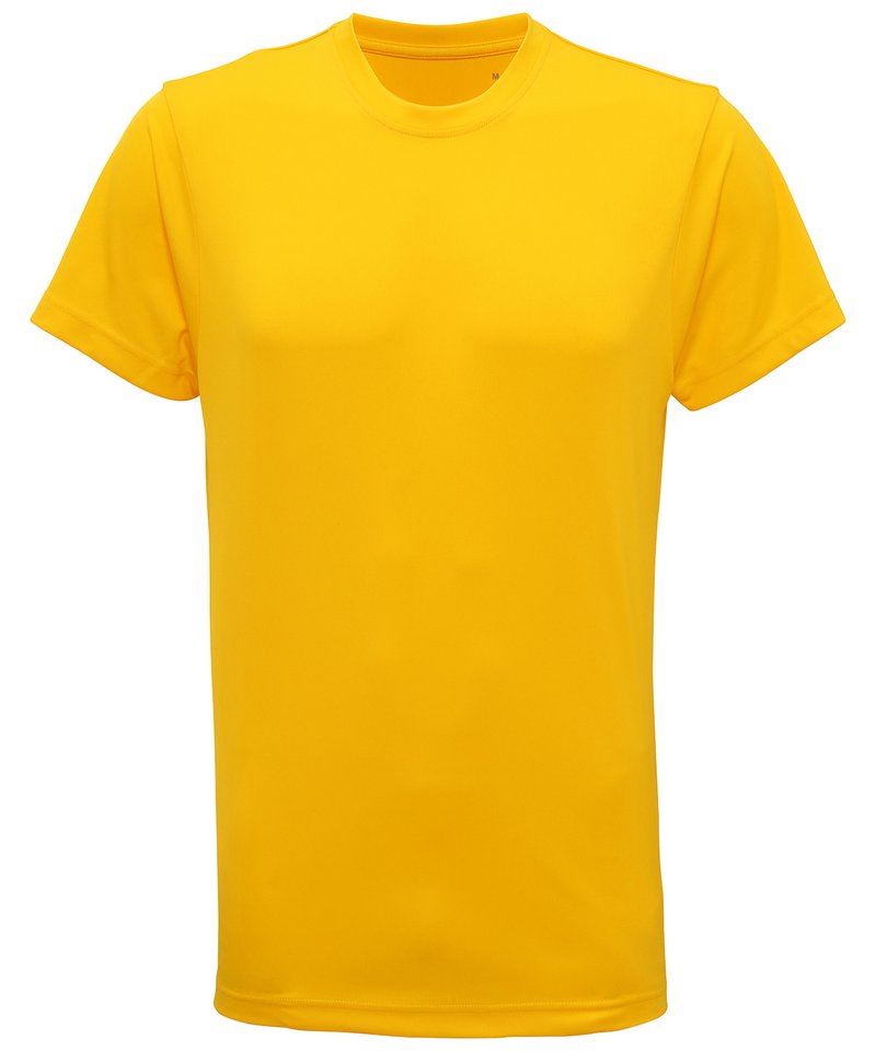 Tridri Performance T-Shirt in Sun Yellow by TriDri — Custom branded clothing by Print Press, featuring premium embroidery produced in our specialist print lab in the UK.