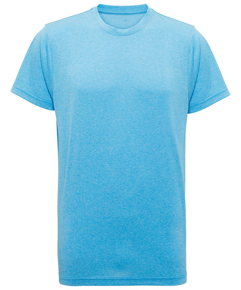 Tridri Performance T-Shirt in Turquoise Melange by TriDri — Custom branded clothing by Print Press, featuring premium embroidery produced in our specialist print lab in the UK.