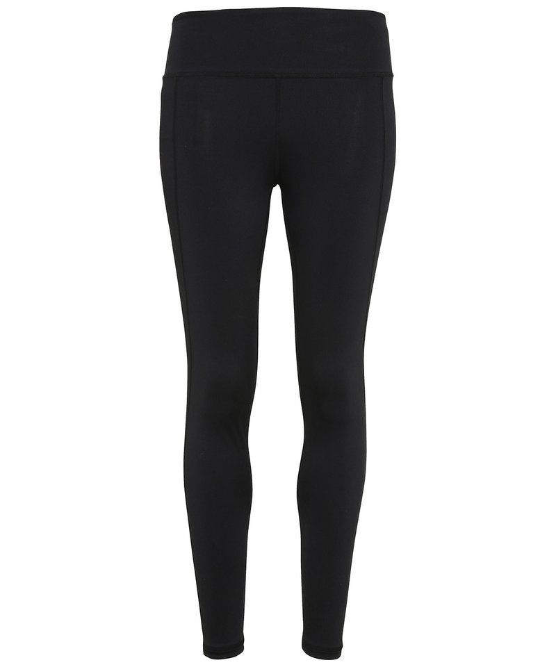 Women's Tridri Performance Leggings in Black by TriDri — Custom branded clothing by Print Press, featuring premium embroidery produced in our specialist print lab in the UK.