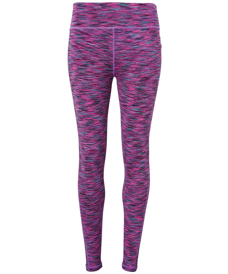 Women's Tridri Performance Leggings in Space Pink by TriDri — Custom branded clothing by Print Press, featuring premium embroidery produced in our specialist print lab in the UK.
