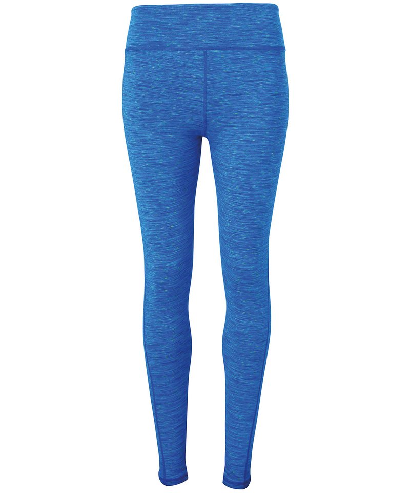 Women's Tridri Performance Leggings in Space Sapphire by TriDri — Custom branded clothing by Print Press, featuring premium embroidery produced in our specialist print lab in the UK.