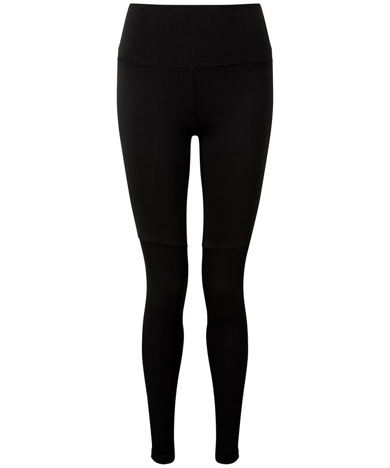Women's Tridri Yoga Leggings in Black Black by TriDri — Custom branded clothing by Print Press, featuring premium embroidery produced in our specialist print lab in the UK.