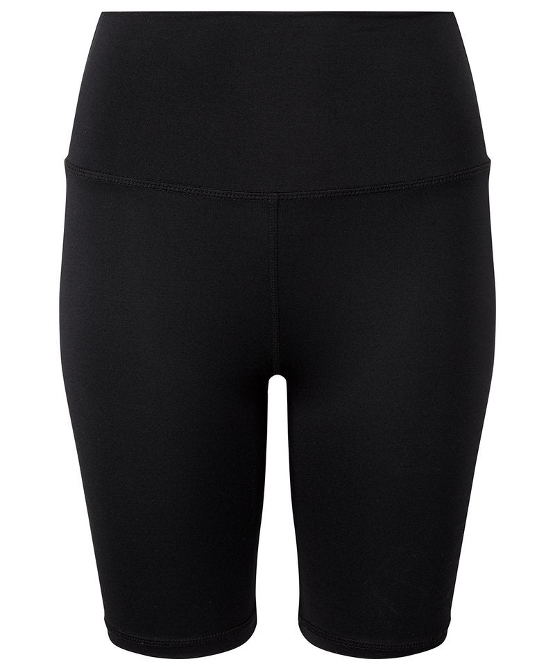 Women's Tridri Legging Shorts in Black by TriDri — Custom branded clothing by Print Press, featuring premium embroidery produced in our specialist print lab in the UK.