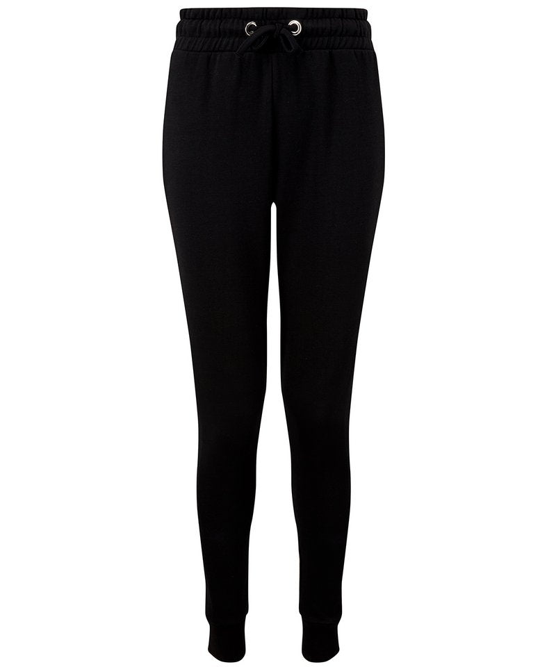 Women's Tridri Fitted Joggers in Black by TriDri — Custom branded clothing by Print Press, featuring premium embroidery produced in our specialist print lab in the UK.