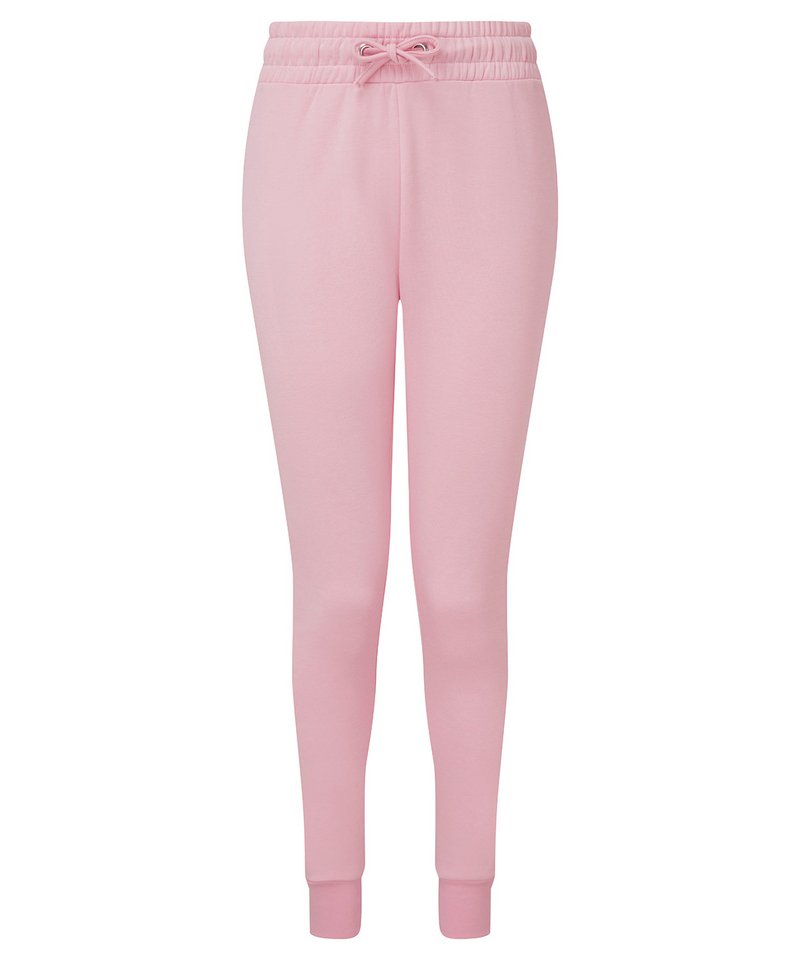Women's Tridri Fitted Joggers in Light Pink by TriDri — Custom branded clothing by Print Press, featuring premium embroidery produced in our specialist print lab in the UK.