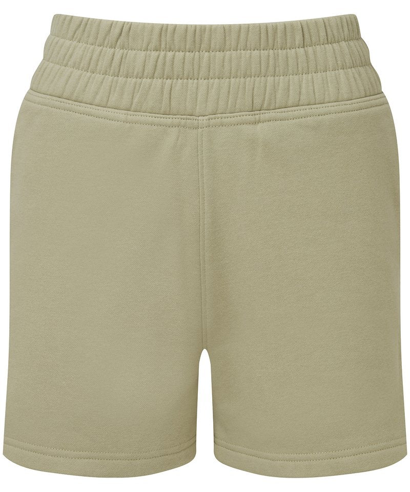 Women's Tridri Jogger Shorts in Sage Green by TriDri — Custom branded clothing by Print Press, featuring premium embroidery produced in our specialist print lab in the UK.