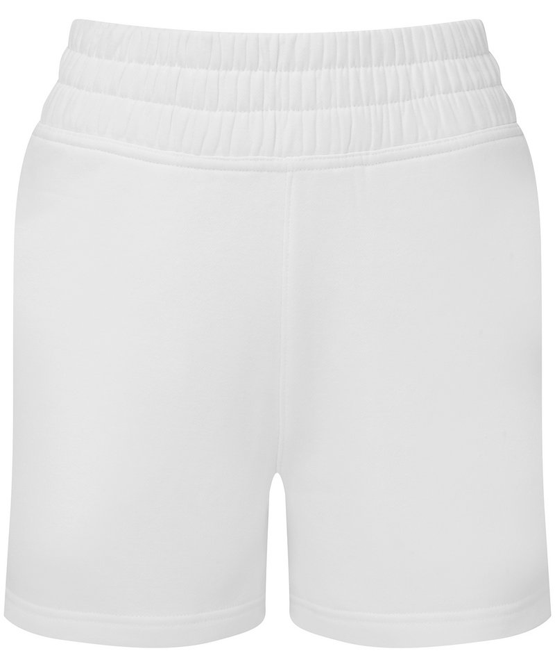 Women's Tridri Jogger Shorts in White by TriDri — Custom branded clothing by Print Press, featuring premium embroidery produced in our specialist print lab in the UK.