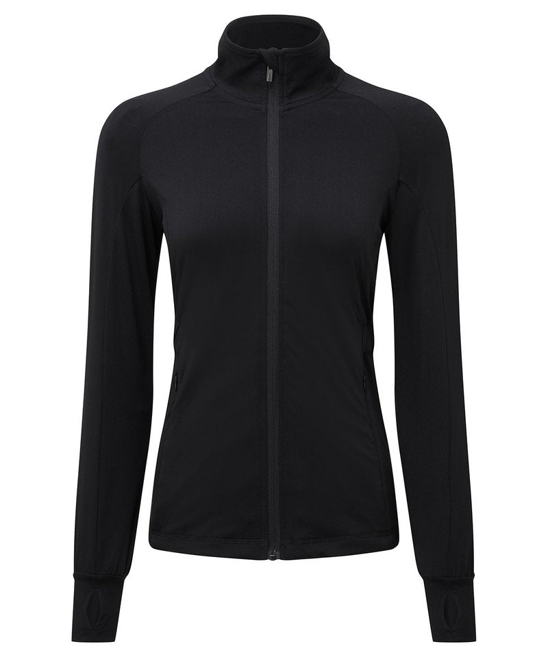 Women's Tridri Performance Jacket in Black by TriDri — Custom branded clothing by Print Press, featuring premium embroidery produced in our specialist print lab in the UK.