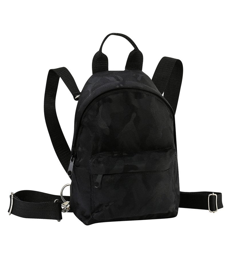 Tridri Camo Mini Backpack in One size Black Camo by TriDri — Custom branded clothing by Print Press, featuring premium embroidery produced in our specialist print lab in the UK.