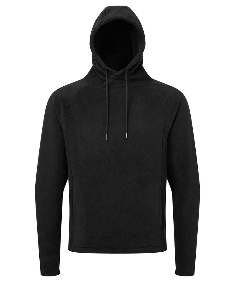Men's Tridri Microfleece Hoodie in Black by TriDri — Custom branded clothing by Print Press, featuring premium embroidery produced in our specialist print lab in the UK.