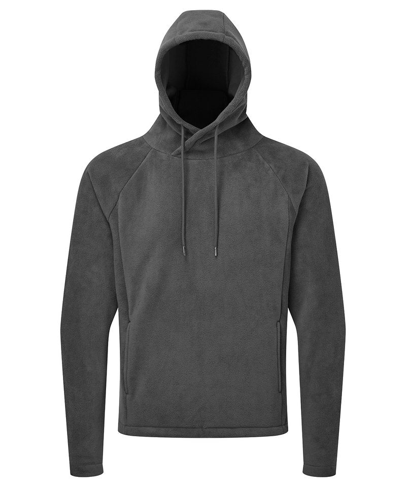 Men's Tridri Microfleece Hoodie in Charcoal by TriDri — Custom branded clothing by Print Press, featuring premium embroidery produced in our specialist print lab in the UK.