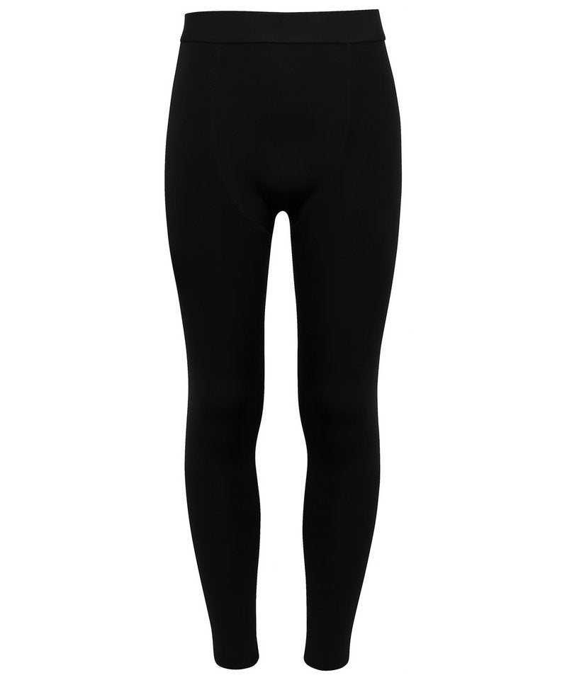 Kids Tridri Training Leggings in Black by TriDri — Custom branded clothing by Print Press, featuring premium embroidery produced in our specialist print lab in the UK.
