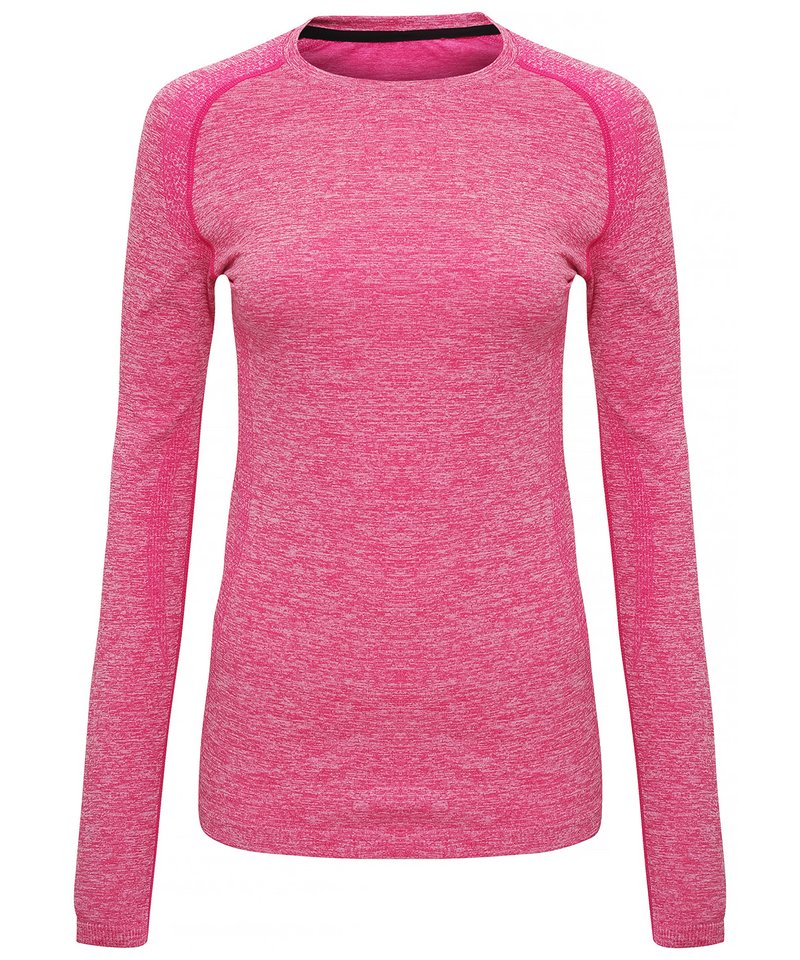 Women's Tridri Seamless '3D Fit' Multi-Sport Performance Long Sleeve Top in by TriDri — Custom branded clothing by Print Press, featuring premium embroidery produced in our specialist print lab in the UK.
