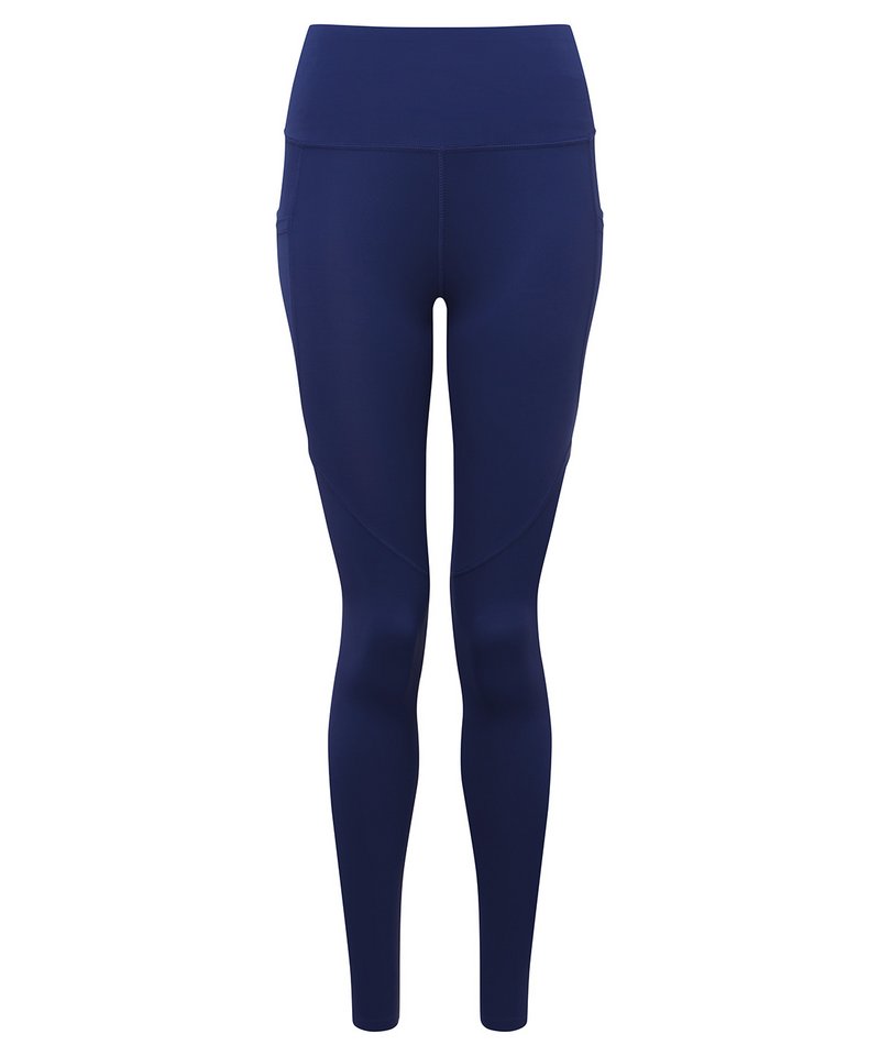 Women's Tridri Hourglass Leggings in Navy by TriDri — Custom branded clothing by Print Press, featuring premium embroidery produced in our specialist print lab in the UK.