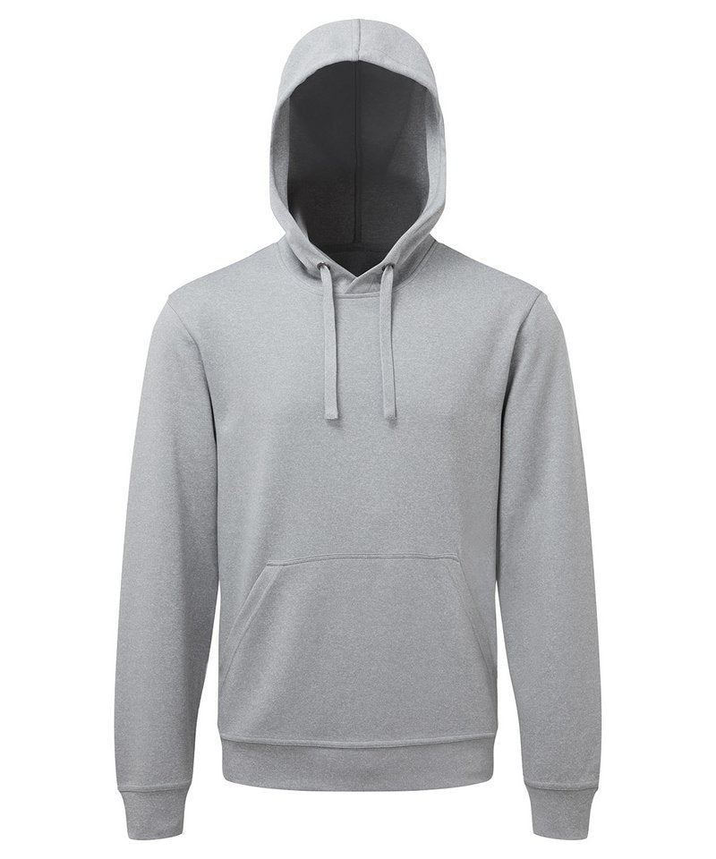 Tridri Spun Dye Hoodie in Grey Melange by TriDri — Custom branded clothing by Print Press, featuring premium embroidery produced in our specialist print lab in the UK.