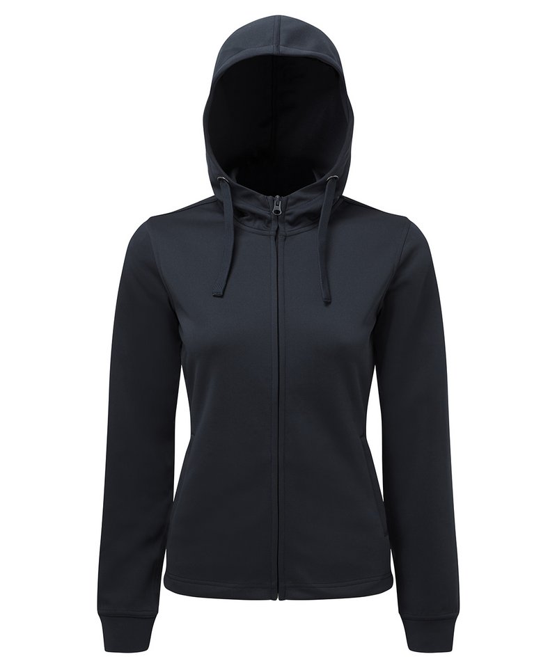 Women's Tridri Spun Dyed Hoodie in French Navy by TriDri — Custom branded clothing by Print Press, featuring premium embroidery produced in our specialist print lab in the UK.